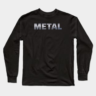 Metal Long Sleeve T-Shirt